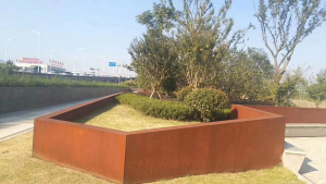 石家庄耐候钢挡土墙