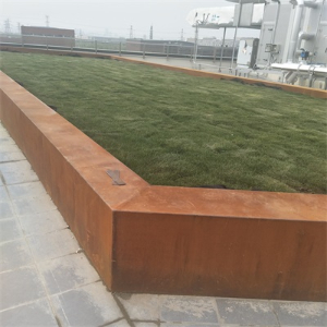 石家庄耐候钢花池围边
